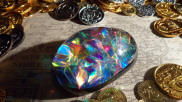 The Dream Stone - a hand crafted pebble that thinks its an opal.
