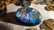 The Dream Stone - a hand crafted pebble that thinks its an opal.