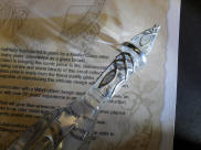 Hand crafted Elvish glass phial 4